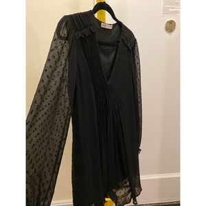 Zara chiffon dress